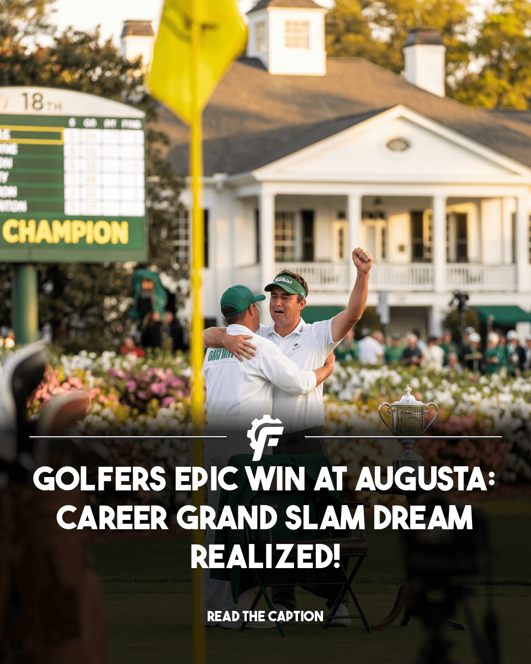 Golfers Augusta Grand Slam